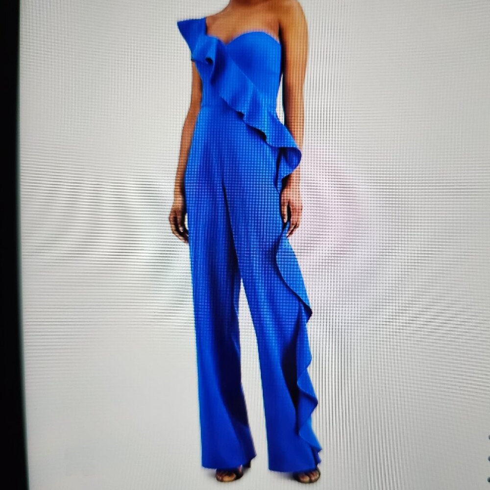 Ruffle Jumpsuit - image 1